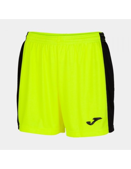 Maxi Corto Amarillo Flúor-Negro