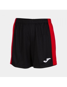 Maxi Corto Negro Rojo