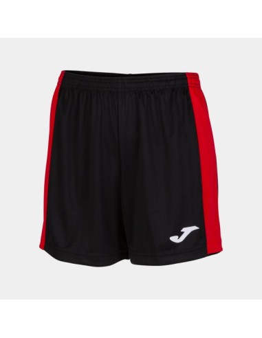 Maxi Corto Negro Rojo