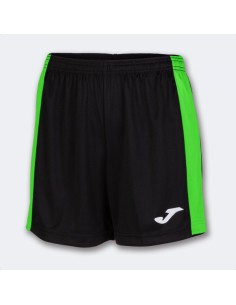 Maxi Corto Negro Verde Flúor