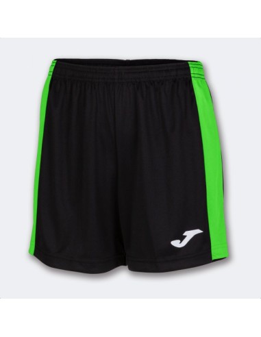 Maxi Corto Negro Verde Flúor