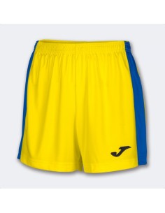 Maxi Corto Amarillo-Royal Azul