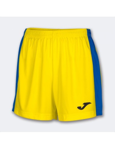 Maxi Corto Amarillo-Royal Azul