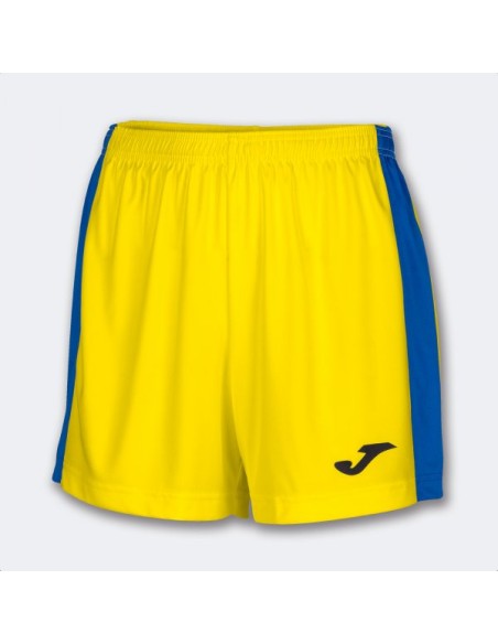 Maxi Corto Amarillo-Royal Azul
