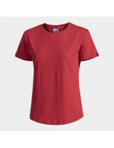 Desert Manga Corta Camiseta Rojo
