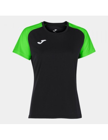 Academy Iv Manga Corta Camiseta Negro Verde Flúor