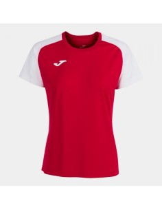 Academy Iv Manga Corta Camiseta Rojo Blanco