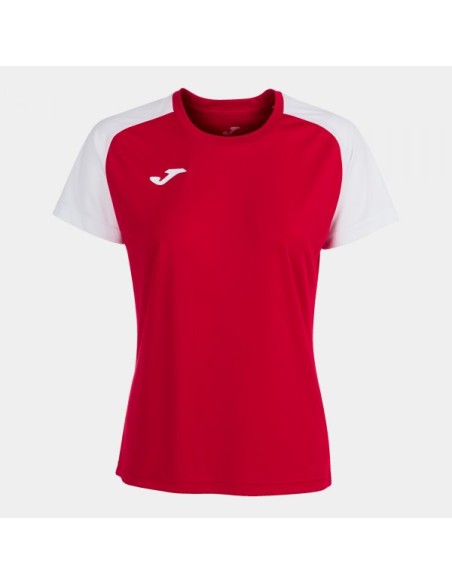 Academy Iv Manga Corta Camiseta Rojo Blanco