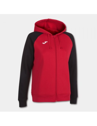 Academy Iv Cremallera-Up Sudadera con Capucha Rojo Negro