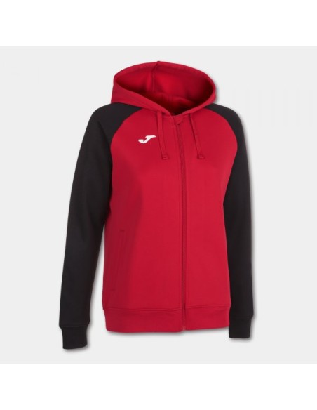 Academy Iv Cremallera-Up Sudadera con Capucha Rojo Negro