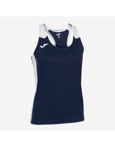 Record Ii Tank Top Marino Blanco