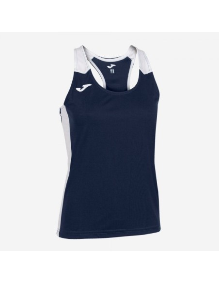 Record Ii Tank Top Marino Blanco