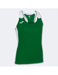 Record Ii Tank Top Verde Blanco