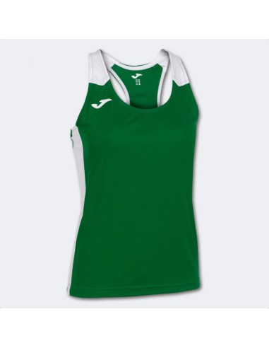 Record Ii Tank Top Verde Blanco