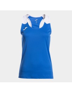 Record Ii Tank Top Royal Blanco