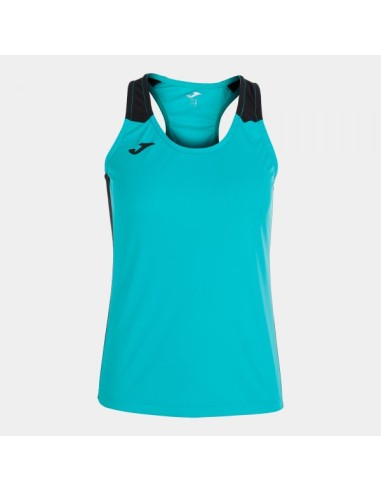 Record Ii Tank Top Turquesa Negro