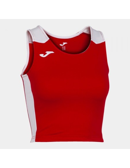 Record Ii Top Rojo Blanco