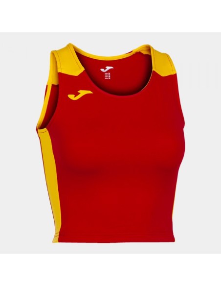 Record Ii Top Rojo Amarillo