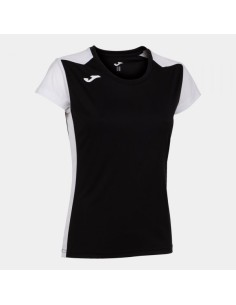 Record Ii Manga Corta Camiseta Negro Blanco