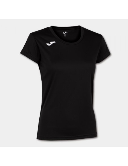 Record Ii Manga Corta Camiseta Negro