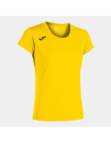 Record Ii Manga Corta Camiseta Amarillo