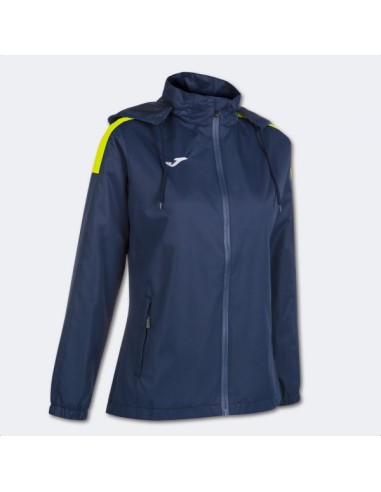 Trivor Raincoat Marino Amarillo Flúor
