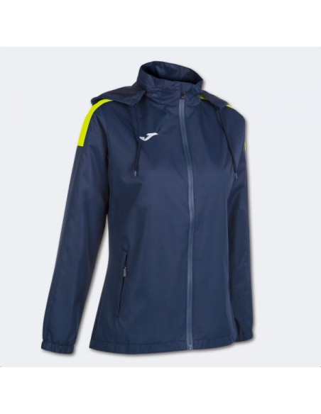 Trivor Raincoat Marino Amarillo Flúor