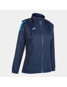 Trivor Raincoat Marino Turquesa Flúor
