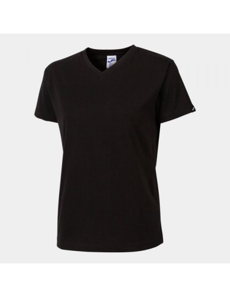 Versalles Manga Corta Camiseta Negro