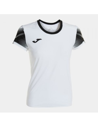 Elite Xi Manga Corta Camiseta Blanco Negro