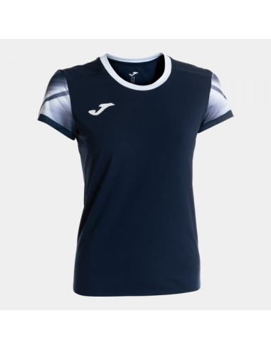 Elite Xi Manga Corta Camiseta Marino Blanco