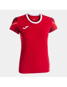 Elite Xi Manga Corta Camiseta Rojo Blanco