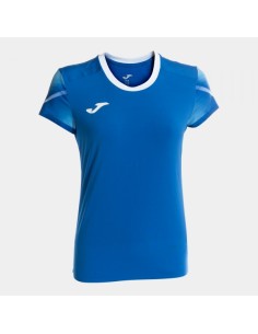 Elite Xi Manga Corta Camiseta Royal Blanco