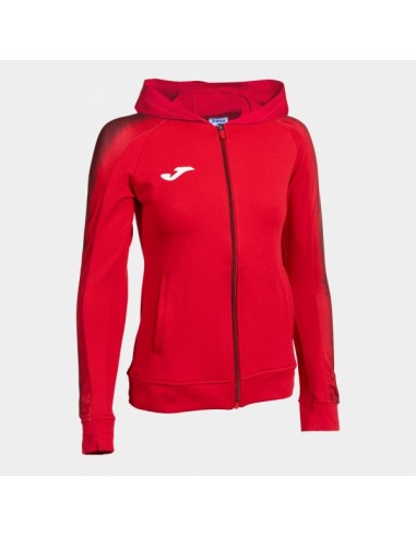 Elite Xi Cremallera-Up Sudadera con Capucha Rojo
