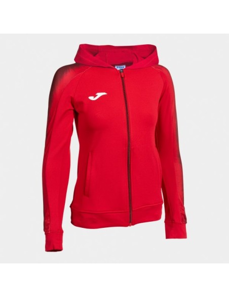 Elite Xi Cremallera-Up Sudadera con Capucha Rojo