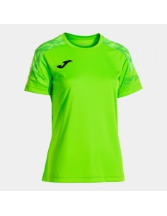 Championship Viii Manga Corta Camiseta Verde Flúor