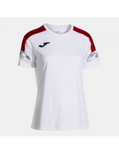 Championship Viii Manga Corta Camiseta Blanco Rojo