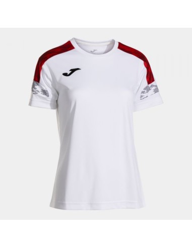Championship Viii Manga Corta Camiseta Blanco Rojo