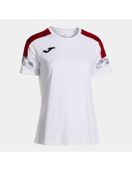 Championship Viii Manga Corta Camiseta Blanco Rojo