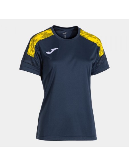 Championship Viii Manga Corta Camiseta Marino Oscuro Amarillo