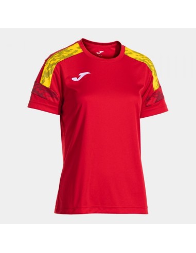 Championship Viii Manga Corta Camiseta Rojo Amarillo