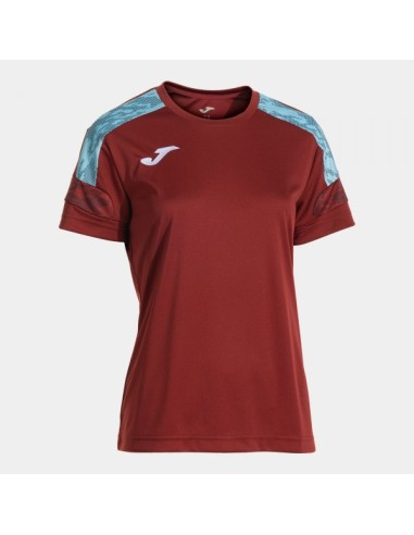 Championship Viii Manga Corta Camiseta Burdeos Celeste