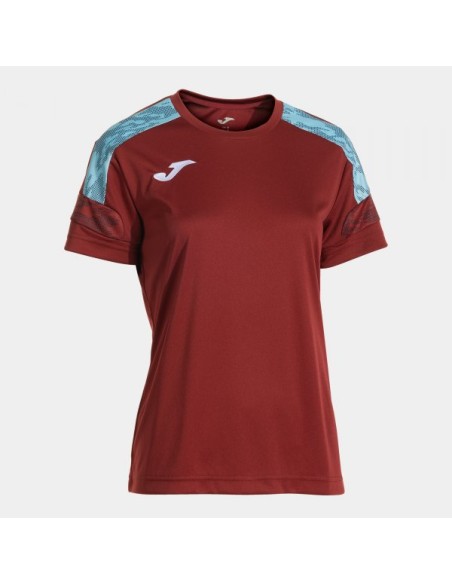 Championship Viii Manga Corta Camiseta Burdeos Celeste