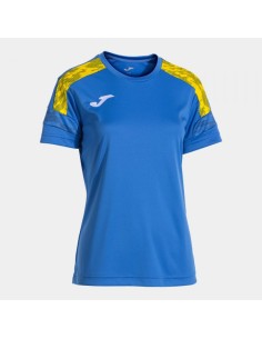 Championship Viii Manga Corta Camiseta Royal Azul Amarillo