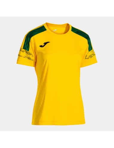 Championship Viii Manga Corta Camiseta Amarillo Verde
