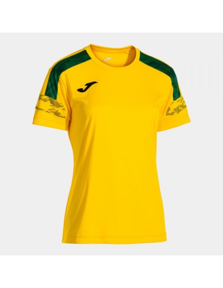 Championship Viii Manga Corta Camiseta Amarillo Verde