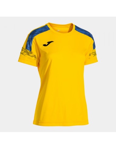 Championship Viii Manga Corta Camiseta Amarillo Royal Azul