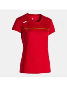 Record Iii Manga Corta Camiseta Rojo