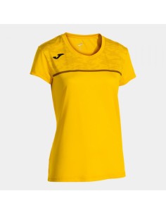 Record Iii Manga Corta Camiseta Amarillo