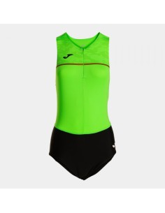 Record Iii Bodysuit Verde Flúor Negro